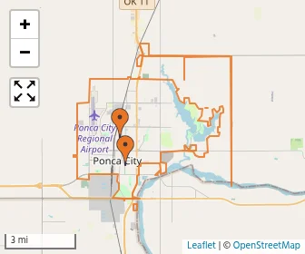 Area schools map